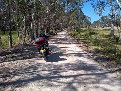 It really is nice to get off the main roads and enjoy the bush.