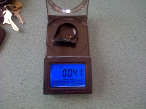 Can you believe it was just 0.041 grams. 