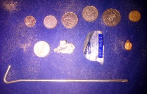 Just some of the rubbish as I put most in the bin.